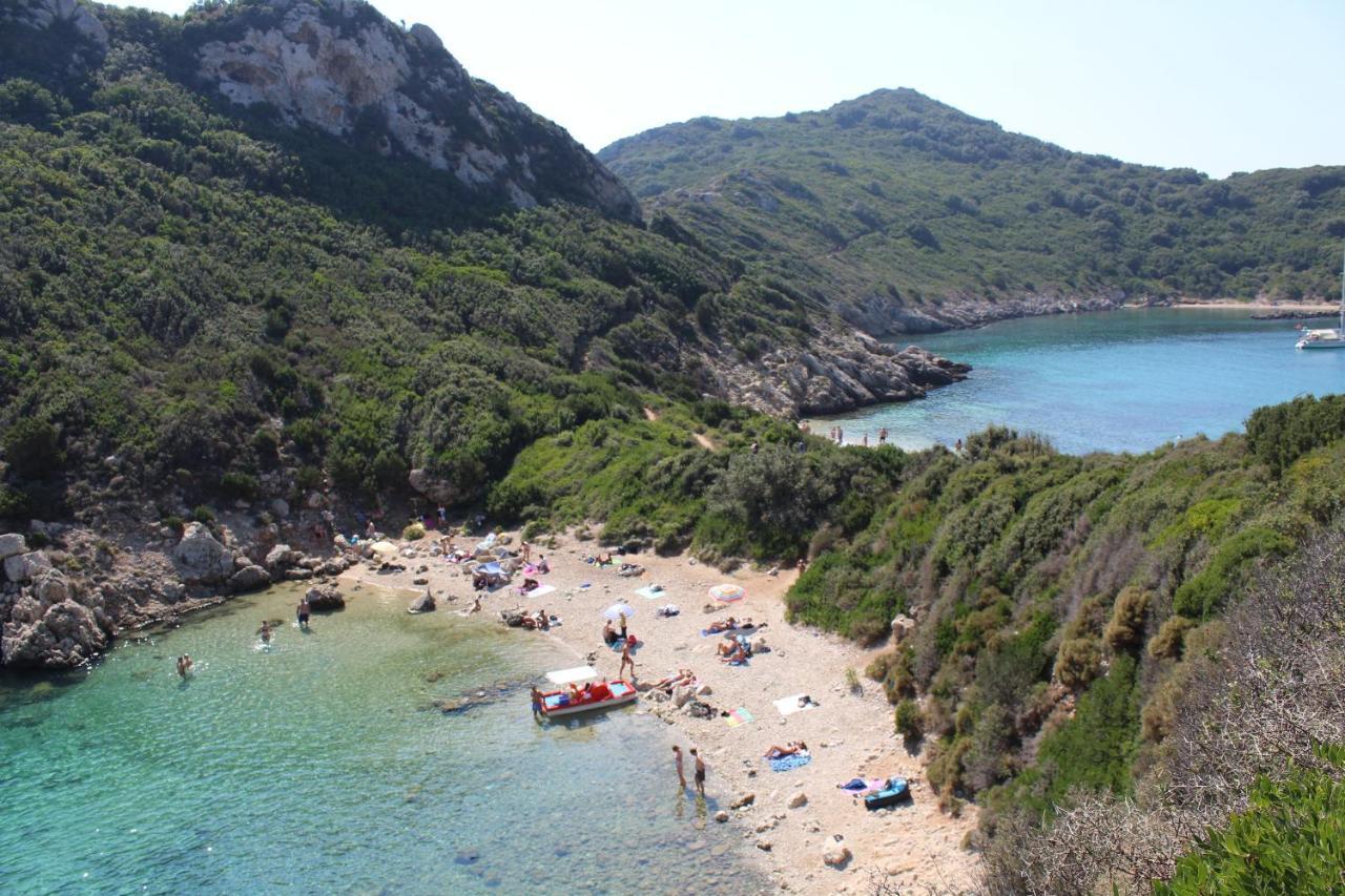 Villa Christine Afionas Corfu Exteriör bild